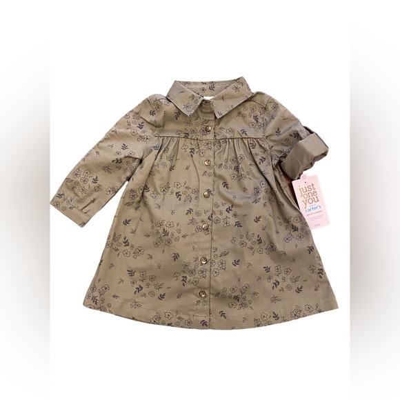 Baby Girl Just one You Dress by Carters 6M NWT - Picture 1 of 4